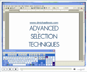 Advanced Selection Techniques