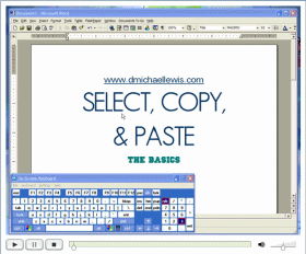 Select, Copy, and Paste: The Basics