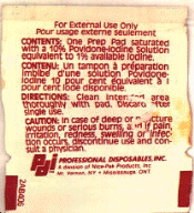 PDI Prep Pad (Reverse)